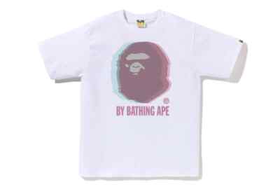 A BATHING APE 白Tシャツ JAPANESE APE HEAD TEE | bape.com