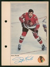 JERRY KORAB 1971-72 TORONTO SUN 71-72 NO 69          10399