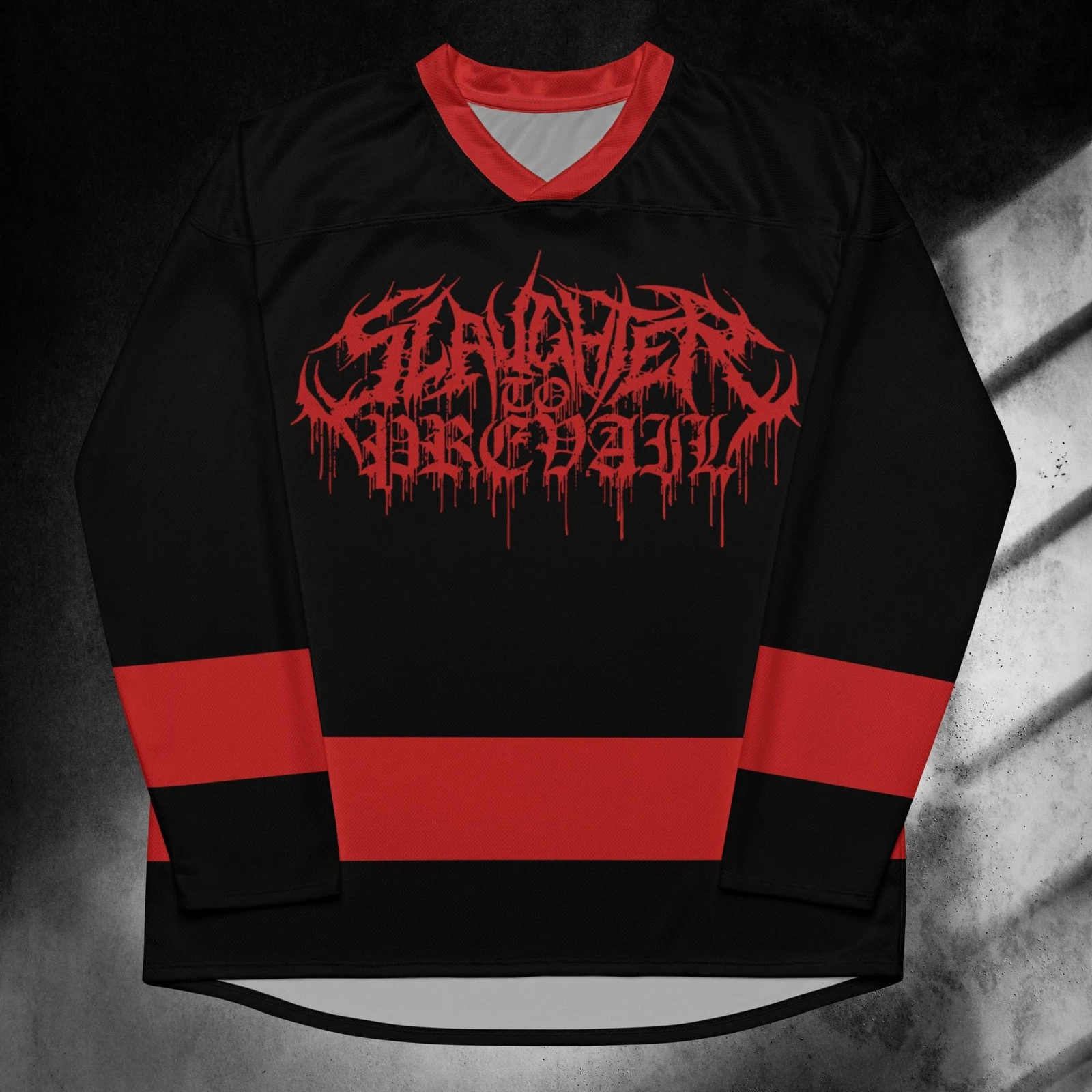 Slaughter to Prevail | Deathcore clothing | Gothic clothes | Hockey Fan Jersey