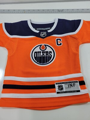 Connor McDavid 97 Edmonton Oilers  AUTHENTIC Official licensed Jersey NEW INFANT