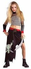 Shipwrecked Pirate Wench Girl Queen Maiden Fancy Dress Halloween Teen Costume