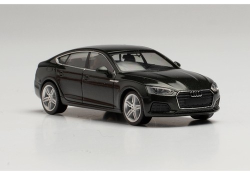 Herpa Audi A5 Sportback, dark green metallic 1:87 038706-002 modellismo - Foto 2 di 3