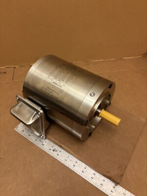 Leeson 191205.00 Washguard SST Duck General Purpose Electric Motor  .5Hp