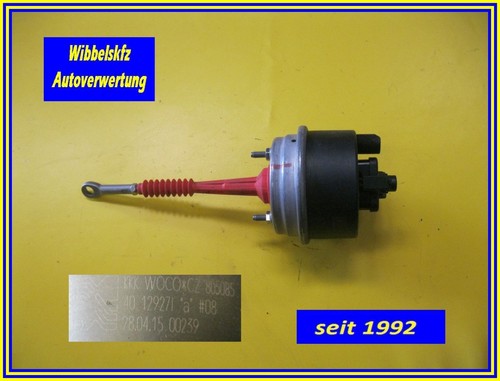 VW               Unterdruckdose Turbolader, KKK WOCO CZ 805085, siehe Bild,