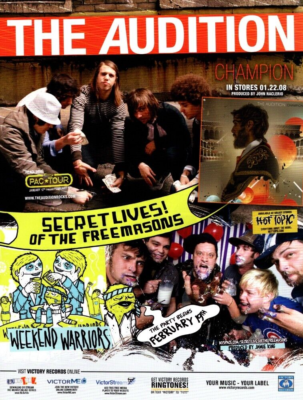 2008 SECRET LIVES OF THE FREEMASONS ADVERTISING, WEEKEND WARRIOR