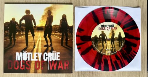 Motley Crue Dogs Of War Vinyl LP x/666 RED SPLATTER Webstore EXCLUSIVE LIMITED - Picture 1 of 11