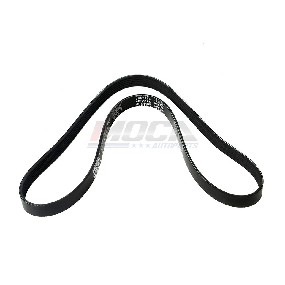 Bando 2-Piece Belt Set For Honda Accord - Alternator, AC, Power Steering Belts (4PK1070 & 6PK1115)