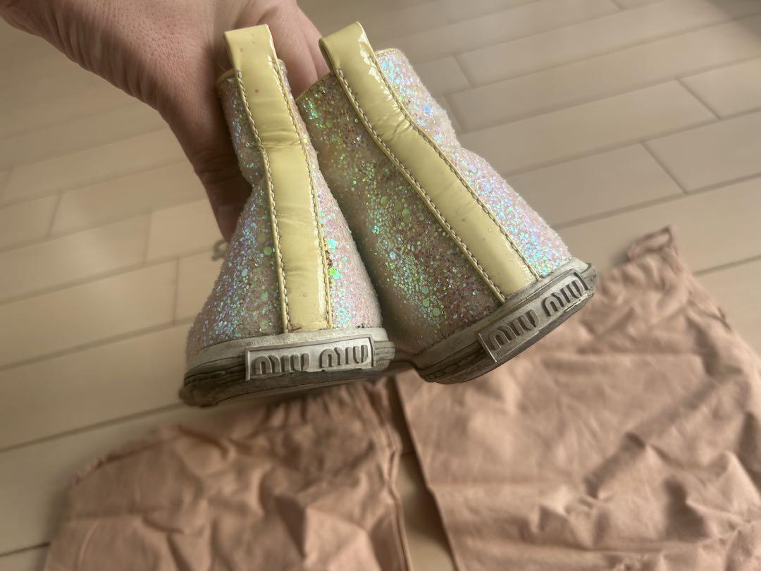 ミュウミュウ　ミュール　35 1/2 MIUMIU Miu Miu 35 1/2 22.5cm Sneakers | eBay