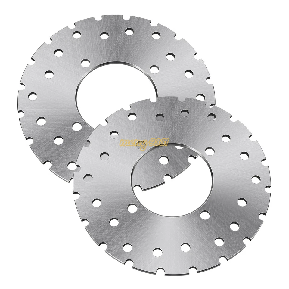 2 Front Disc Brake Rotors for Polaris Trail Blazer 250 400 & Trail Boss 325 330 - Image 4 of 4