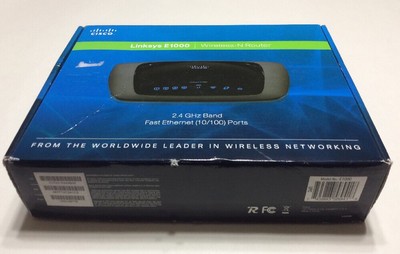 Cisco Linksys E1000 Wireless- 4-Port 10/100Mbps Router/Linksys EAS200