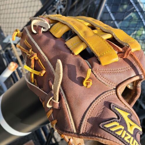 Mizuno GCC 77 Classic Custom Pro 12.75" Guante North American Steerhide LHT RARO - Imagen 6 de 20