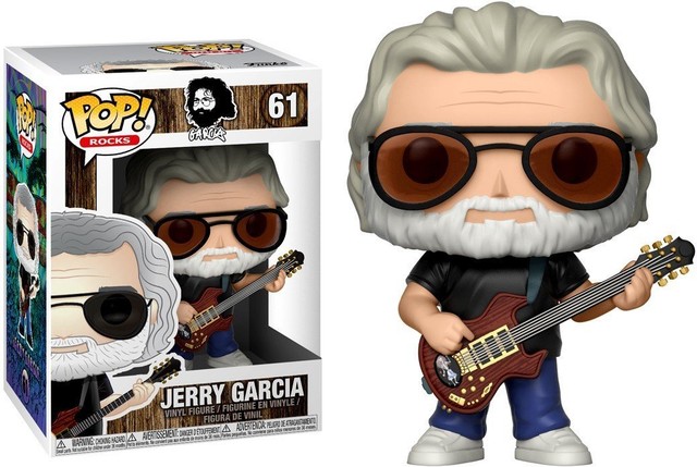 Jerry Garcia Nr Funko Pop 61 Vinyl Sammelfigur ca.10 cm groß Rocks Garcia