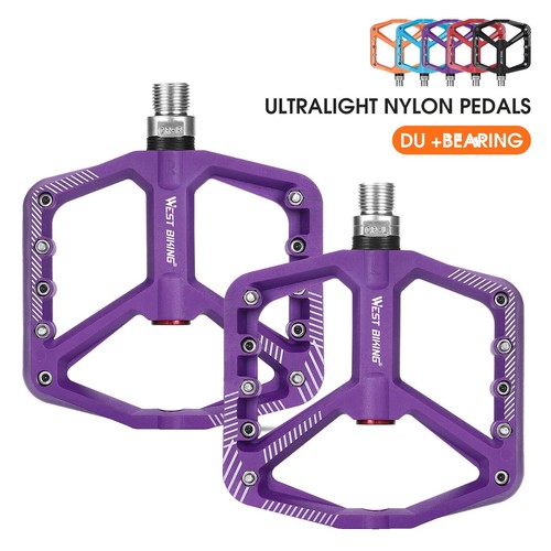Crank Brothers Stamp 7 Platform Pedals - Large - Purple | eBay