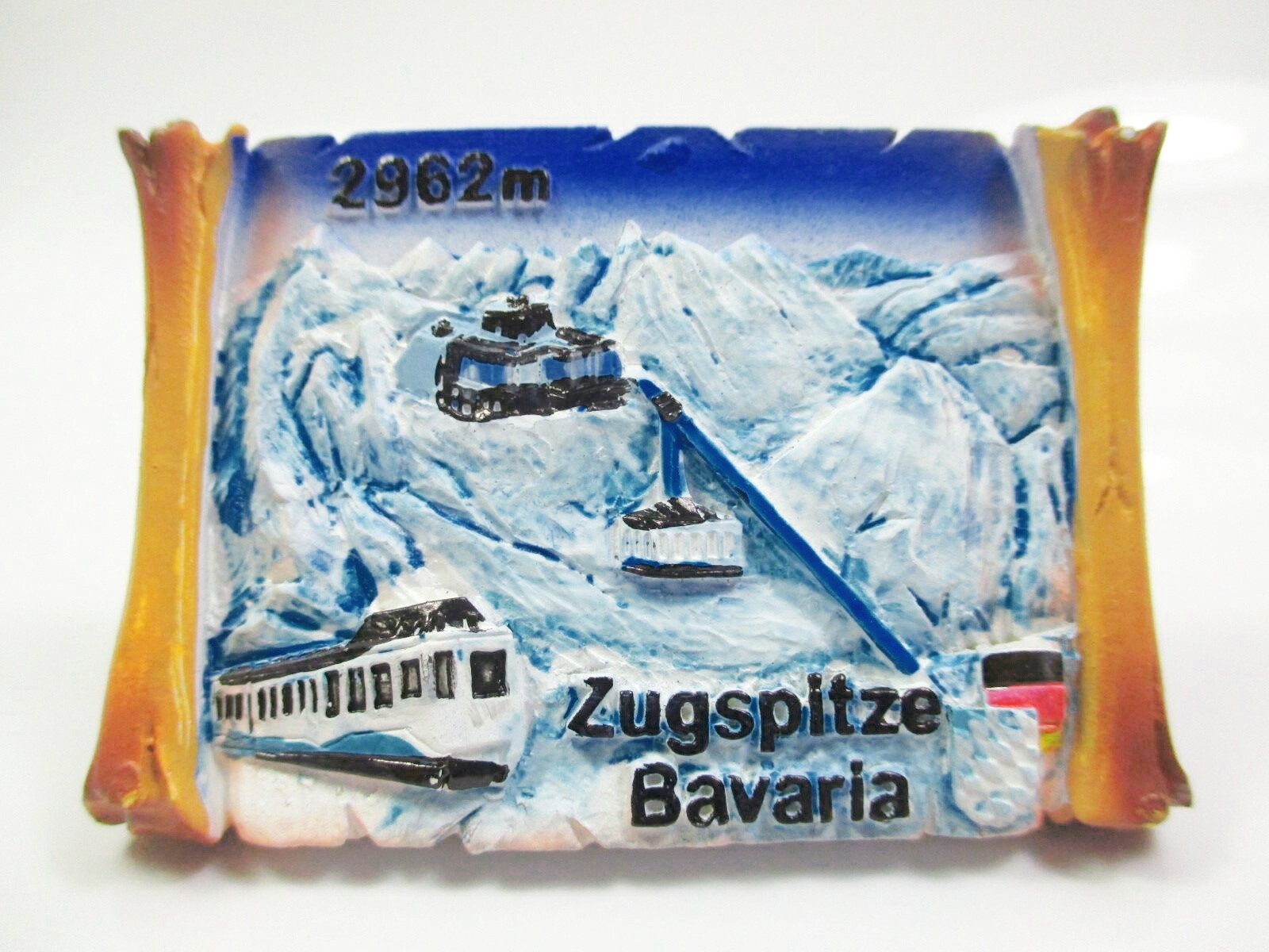 Zugspitze Bavaria Poly Magnet Germany Souvenir Germany New