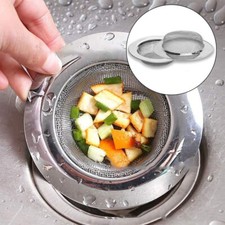 Kitchen Sink Strainer Stainless-Steel Mesh Bath-Drain Stopper Filter Screen Part