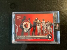 Game Used Little League Classic Relic /10 Baseball 2022 TOPPS NOW 758 Orioles 😳