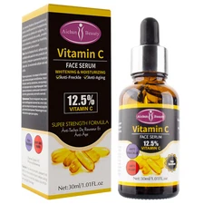 AICHUN BEAUTY 12.5% Vitamin C Face Serum Moisturizing Anti-Freckle Anti-Aging 