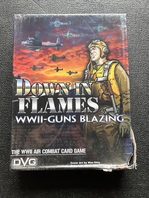 DOWN IN FLAMES GUNS BLAZING von DVG - Neu - OVP Beschädigt