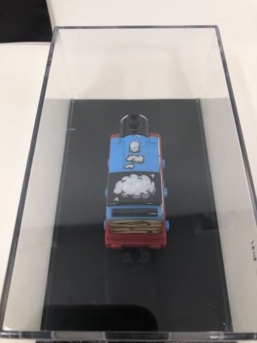 Hot Wheels Mattel Creations Diecast Thomas Train Tank engine Blue the Great New - Picture 3 of 11
