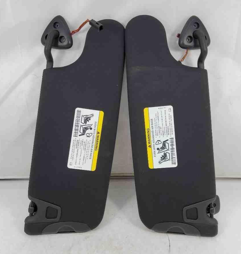 18 21 dodge challenger sun visor set lh rh black interior eBay