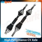Front Driver & Passenger Side CV Axle for 2002-2007 Jeep Liberty V6-3.7L 4WD RWD