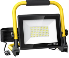 10000 Lumen LED Work Light Portable IP66 Waterproof Flood Indoor Outdoor