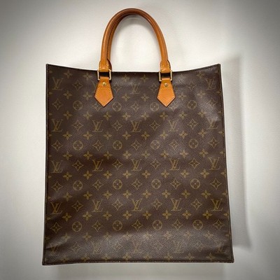 LOUIS VUITTON Sac Plat  Tasche M51140 Monogram canvas unisex