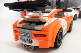 Lego Porsche 911 Gt Finish Line 75912 Speed Champions 100% Complete Set 551 Pcs