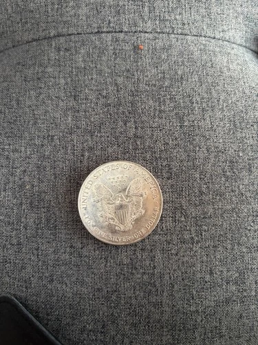 2001 WALKING LIBERTY AMERICAN EAGLE .999 FINE SILVER DOLLAR COIN 1oz. $1 USA