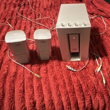 Altec Lansing 2.1 Channel Wired Silver Computer Speaker System