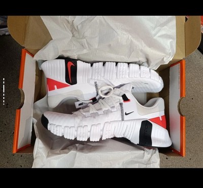 Nike Free Metcon 5 White/Black/Bright Crimson DV3949-100  display picture 1