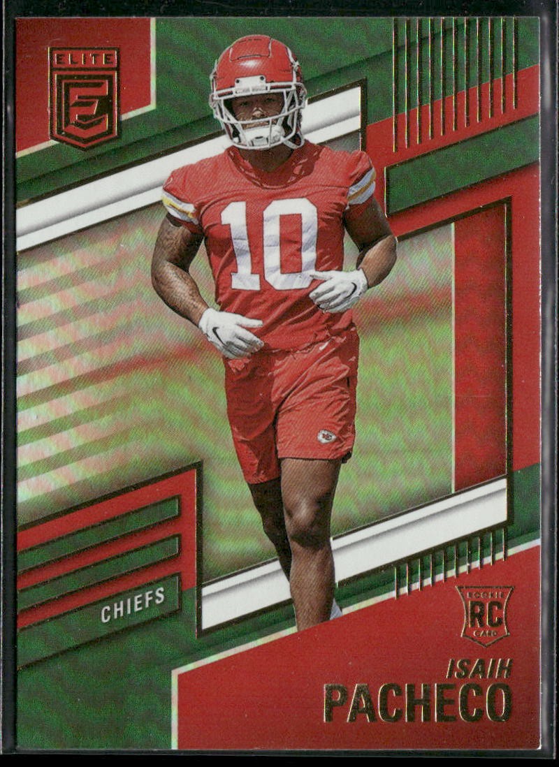 2022 Donruss Elite #183 Isiah Pacheco Green