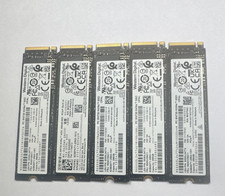 Lot of 5 Western Digital PC SN730 256GB M.2 2230 NVMe SSD TRIM SMART