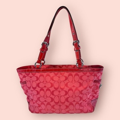 COACH Y2K Vintage Signature East West Gallery Shoulder Bag Set