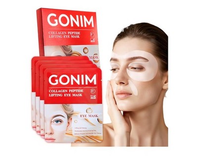 GONIM Under Eye Patches 360° Fit,Eye Mask Collagen Peptide,Salmon DNA- 4 In Pack