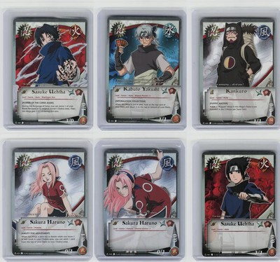 Naruto CCG Path to Hokage & Coils of the Snake Ninjas Original Unlimited NM