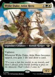 Wylie Duke, Atiin Hero (Extended Art) #367 Outlaws of Thunder Junction MTG