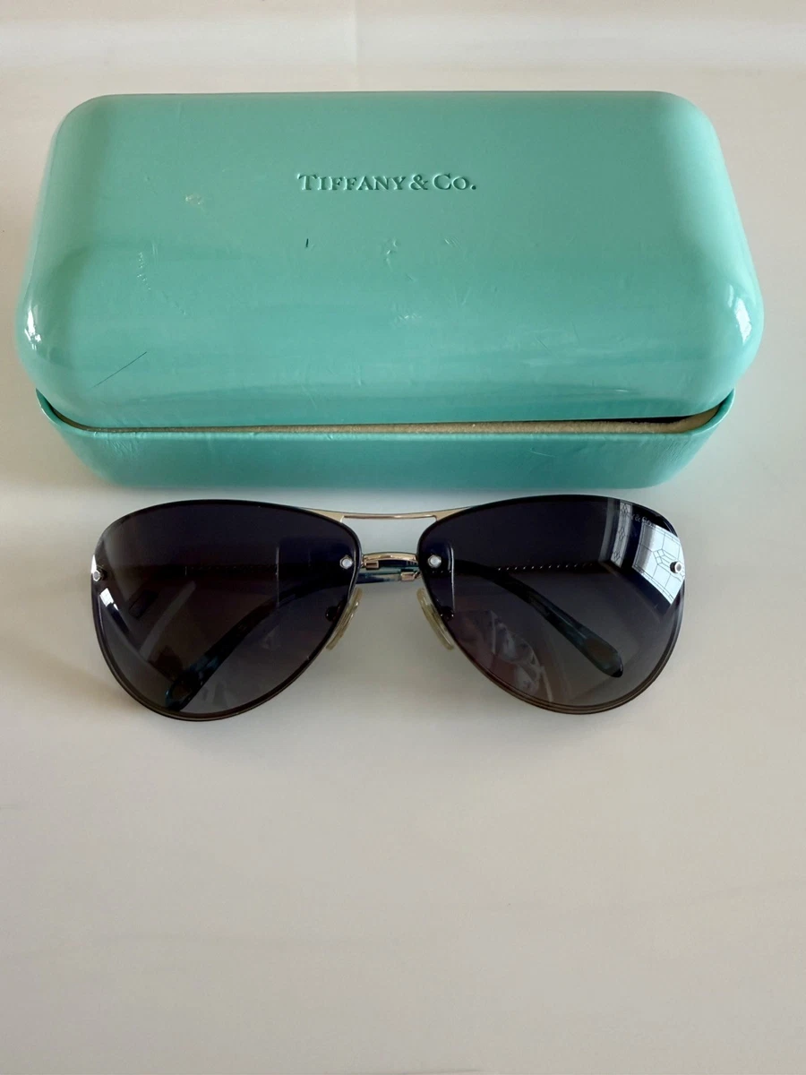 Tiffany & Co. Blue Aviator Sunglasses for Women for sale | eBay