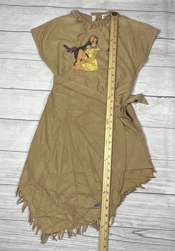 Vintage Disney Store Pocahantas Wrap Dress Costume 90’s Sz 6X/7 Disney Princess - Picture 6 of 17