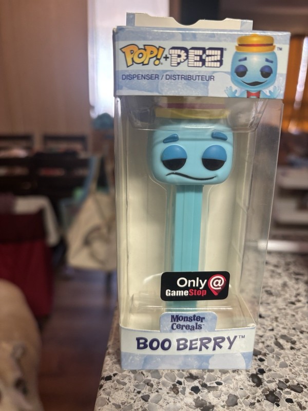 POP PEZ Monster Cereals - BOO BERRY Funko GameStop Exclusive