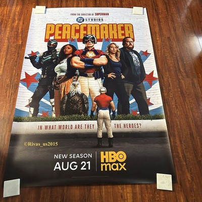 PEACEMAKER HBO MAX original Series Bus Stop Poster 48x70inches (4x6 Ft)