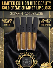 Bite Beauty Gold Creme Shimmer Lip Gloss Limi...