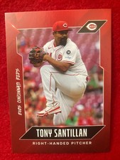 Tony Santillan 2025 Kahn's Card Cincinnati Reds SGA (not Topps) Team Issued