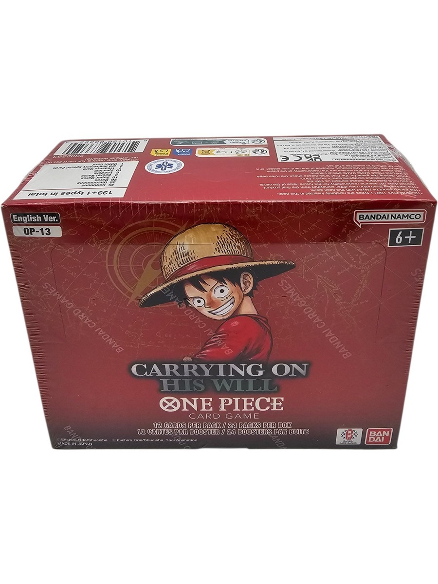 One Piece Card Game - OP13 Carrying on his Will Booster Box