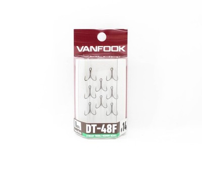 Vanfook DT-48F Treble Hook Stream Medium Heavy Size 14 (8637)