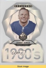 2020 Upper Deck SP Signature Edition Legends Decagons Johnny Bower HOF READ 0p6