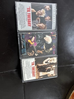  Til Tuesday 3 Cassette Tape Lot Welcome Voices Carry Everythings Different