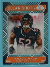 2020 Panini Illusions Khalil Mack #6 Clear Shots Orange