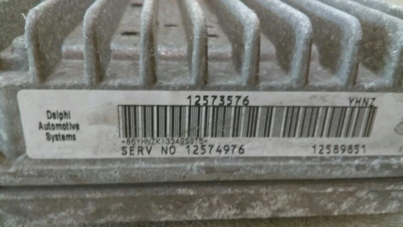 Módulo de control electrónico para computadora de motor ECM 12574976 compatible con 03-05 GMC ENVOY 20 Foto 2 de 4