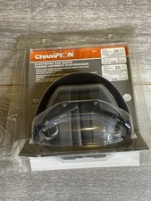 Champion 40974 Electronic Ear Muffs Black Noise Reduction Rating 25 DB